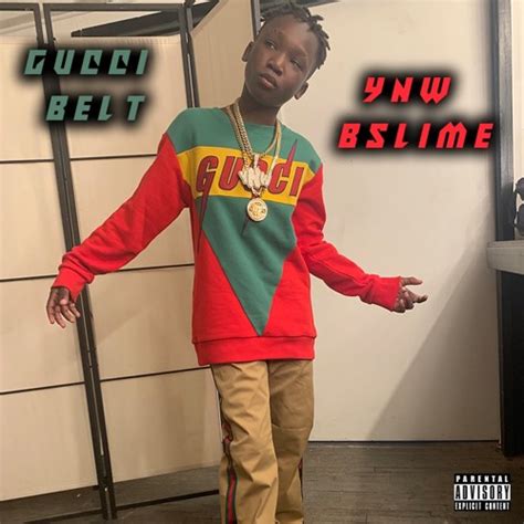 gucci belt ynw bslime 1 hour|gucci belt thai song.